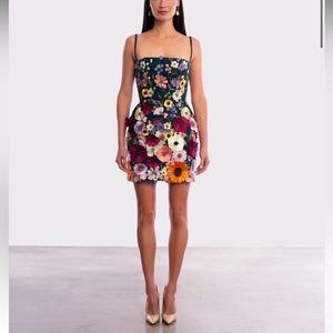 Helsi Hilma Floral Appliqué Dress